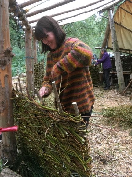 Willow hurdle making - Image 7