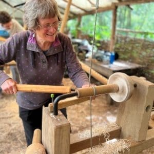 Bowl Turning pole lathe