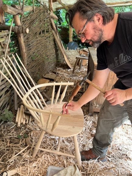 Windsor Chair making - Image 13