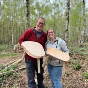 Greenwood Stool making