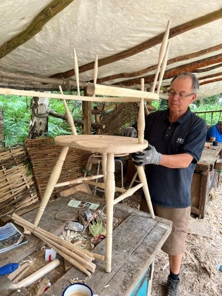 Windsor Chair making - Image 16